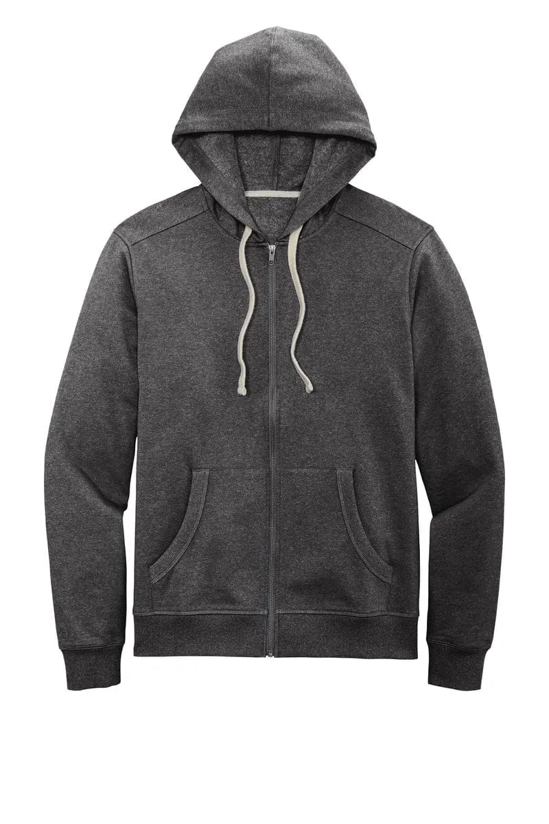 District DT8102: Re-Fleece Full-Zip Hoodie