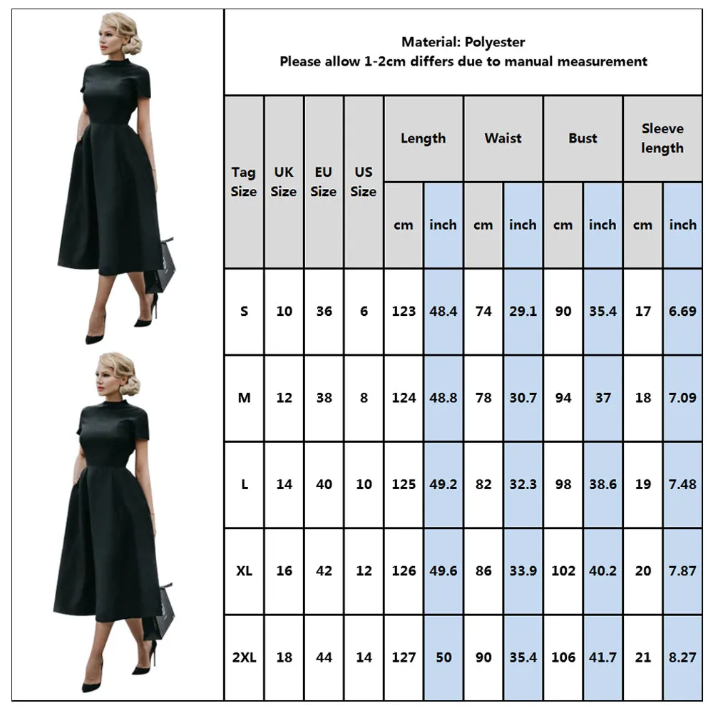 High Waist A-Line Slim & Fit Midi Dress