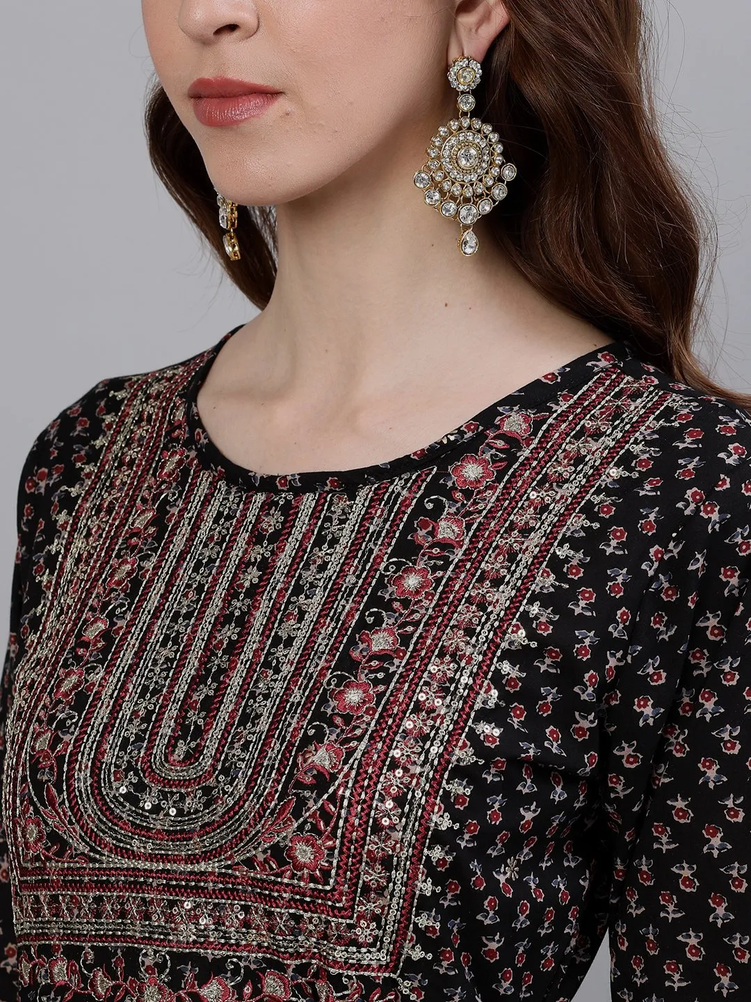 Parchayee Cotton Anarkali
