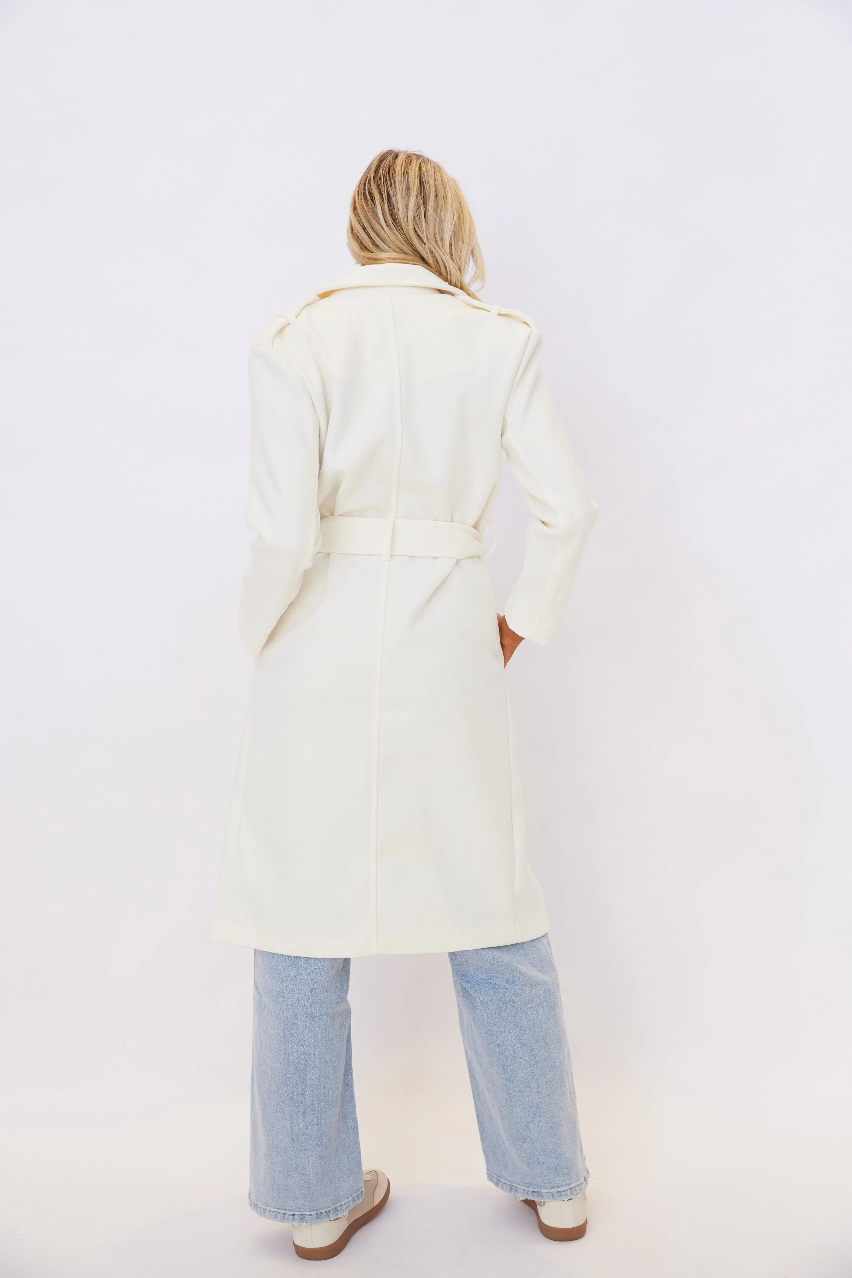 SALE - Poppy Tie Waist Coat