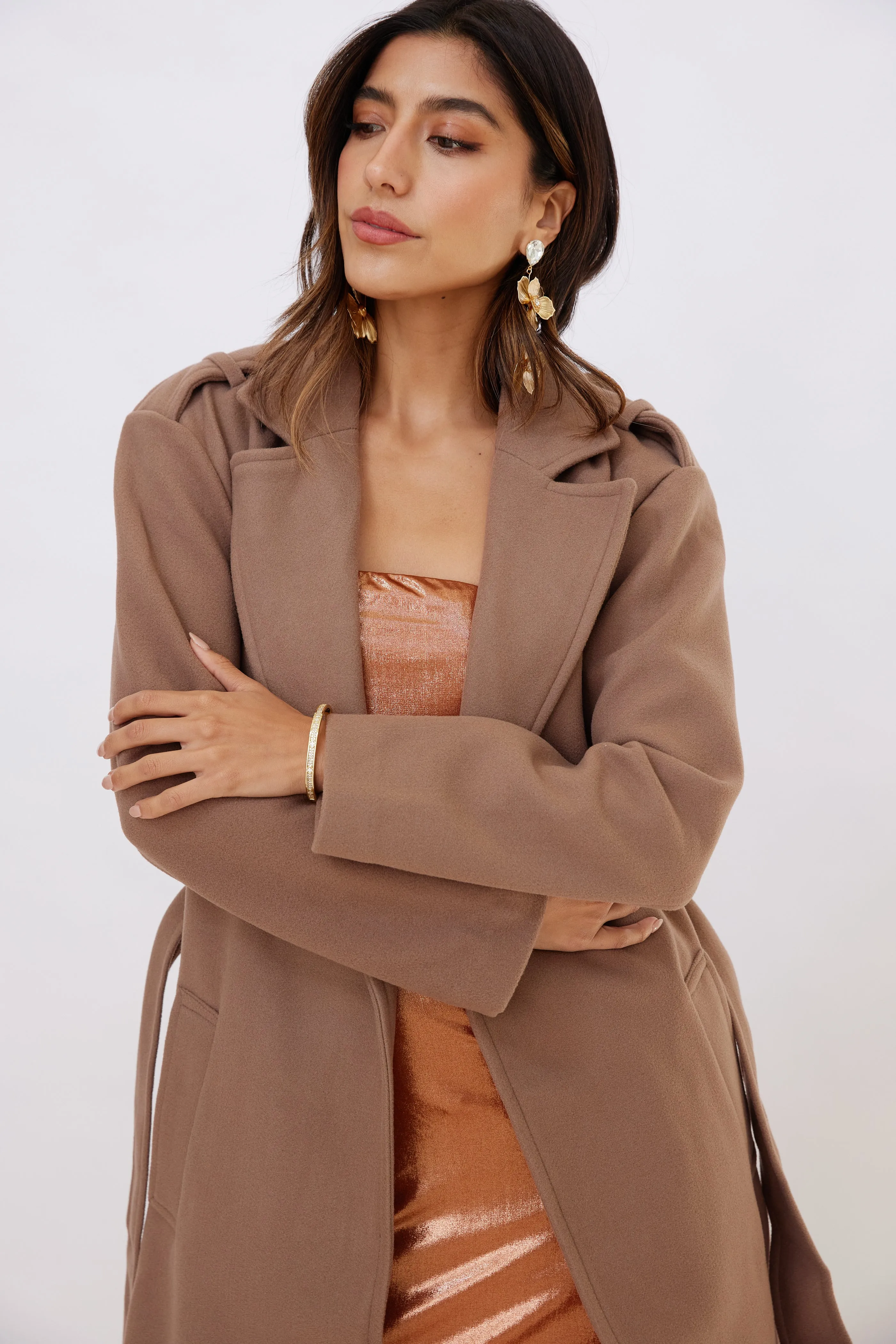 SALE - Poppy Tie Waist Coat