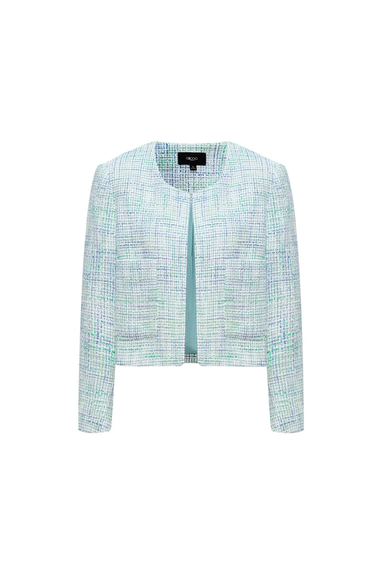 Tweed Round Neck Jacket