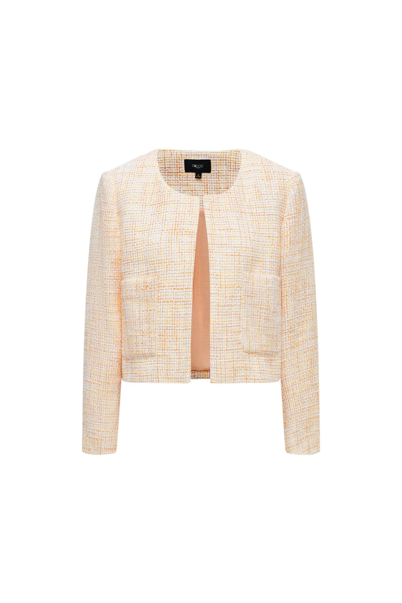 Tweed Round Neck Jacket