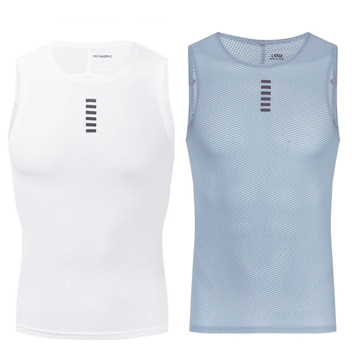 YKYW Men's Cycling Base Layer Vest Sleeveless Quick Dry Compression 50  UV Protection 7 Colors